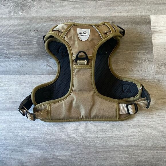 Dog Harness Tactical For Medium Dogs Olive Adjustable Reflective Adjustable - Picture 6 of 11